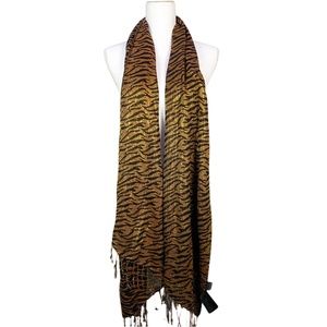 H&M Divided Zebra Print Scarf